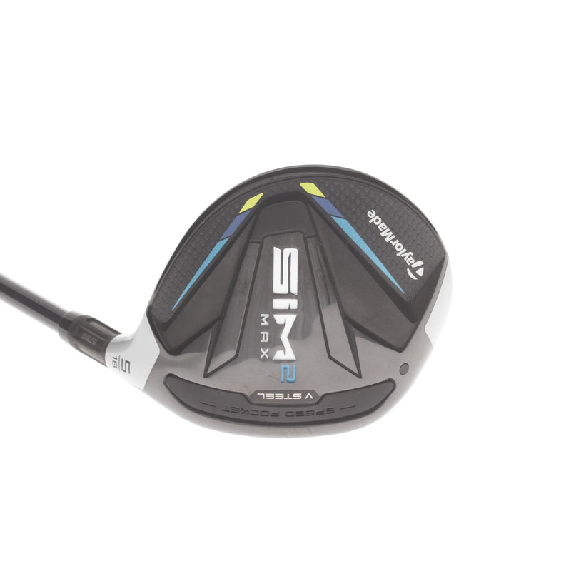 TaylorMade Sim2 Max Graphite Mens Right Hand Fairway 5 Wood 18* Stiff - Fujikura Ventus Blue 6-S