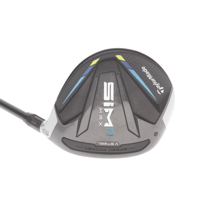 TaylorMade Sim2 Max Graphite Mens Right Hand Fairway 3 Wood 15* Stiff - Fujikura Ventus Blue 6-S