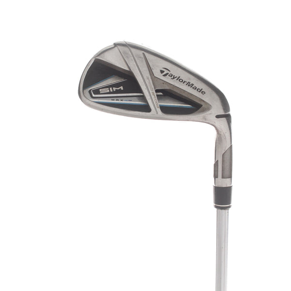 TaylorMade Sim Max Steel Mens Right Hand Approach Wedge 49* Regular - KBS Max 85