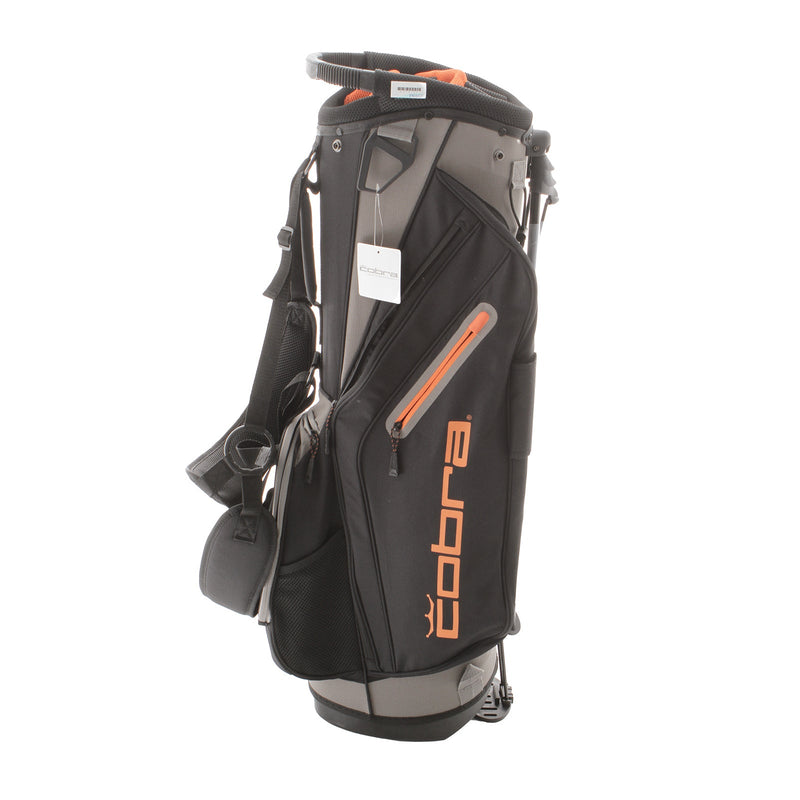 Cobra Signature Stand Bag - Black/Orange