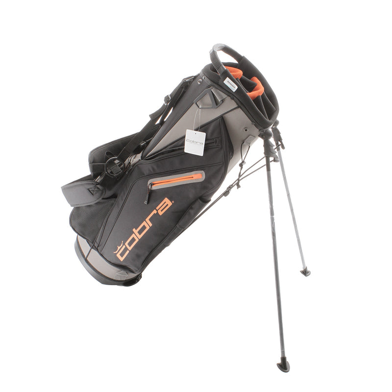 Cobra Signature Stand Bag - Black/Orange