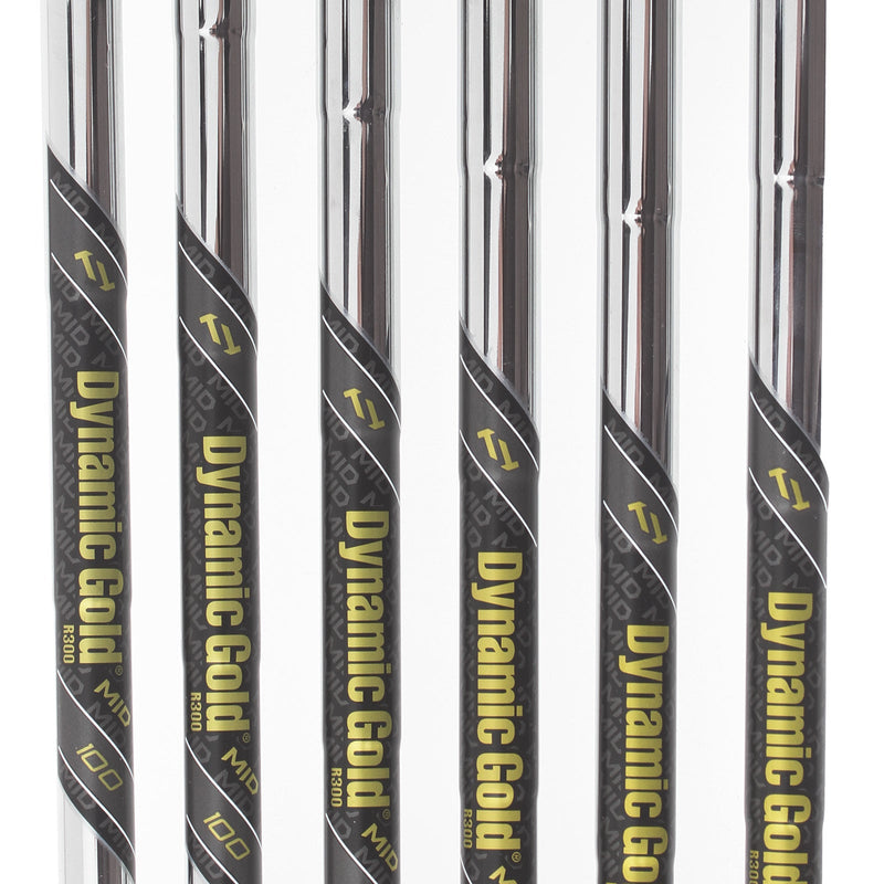 TaylorMade P7CB Steel Mens Right Hand Irons 5-PW Regular - Dynamic Gold 100 R300