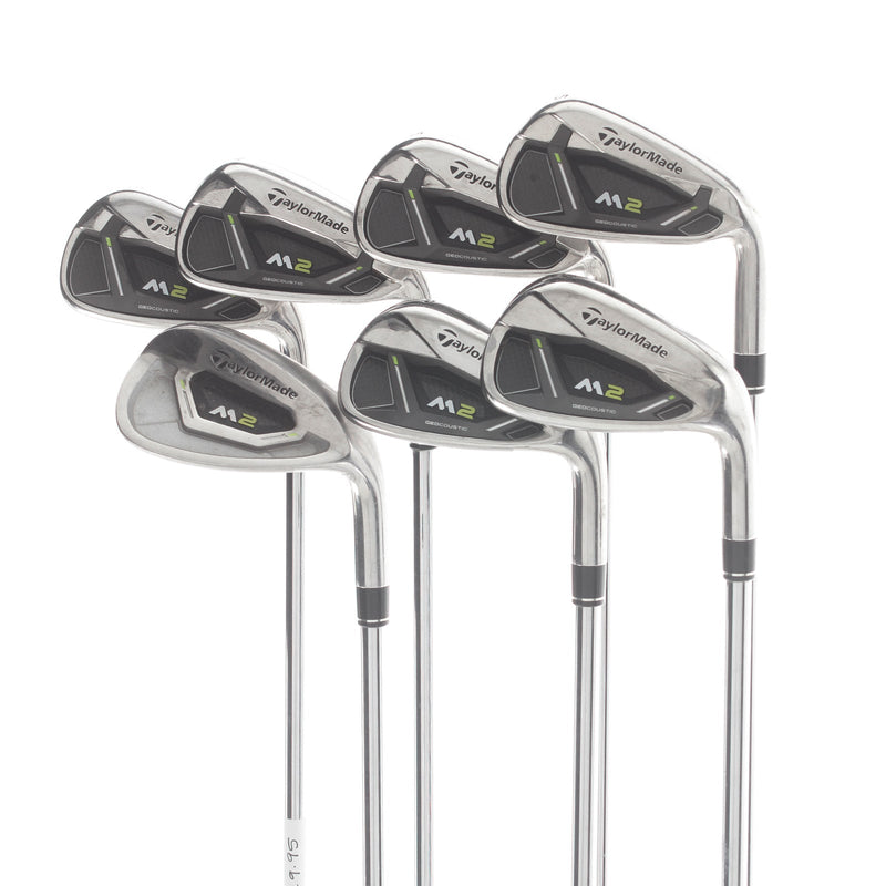 TaylorMade M2 Steel Mens Right Hand Irons 5-SW Regular - REAX 88