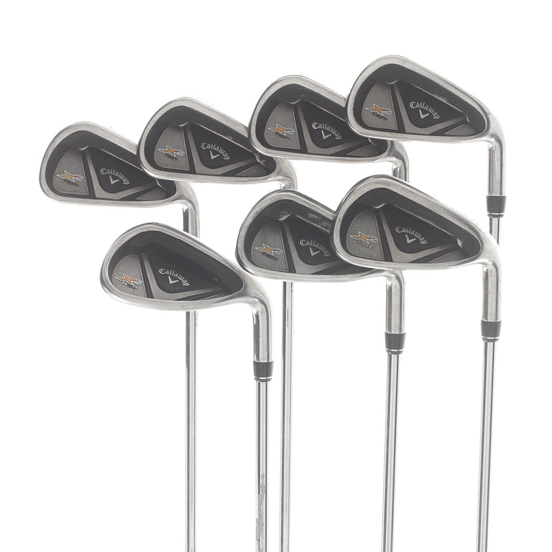 Callaway X2 Hot Steel Mens Right Hand Irons 4-SW Regular - Speed Step 85