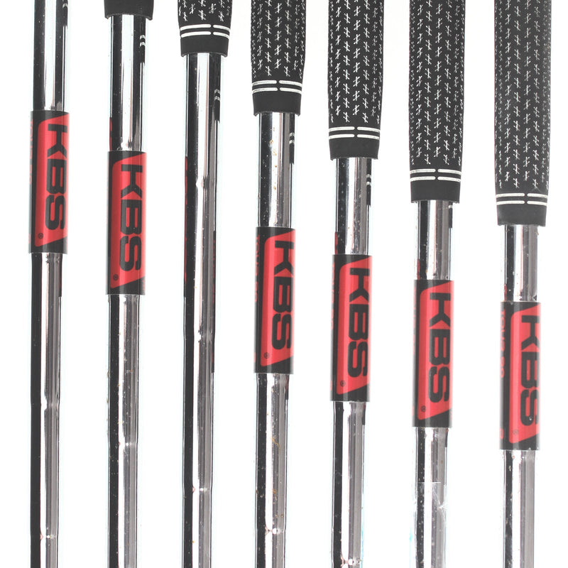 Cobra LTDx Steel Mens Right Hand Irons 4-PW Regular - KBS Tour 90