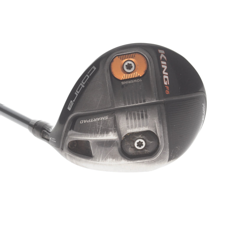 Cobra King F6 Graphite Mens Right Hand Fairway 3 Wood 13* Regular - MFS Series 65 Red Tie Q4