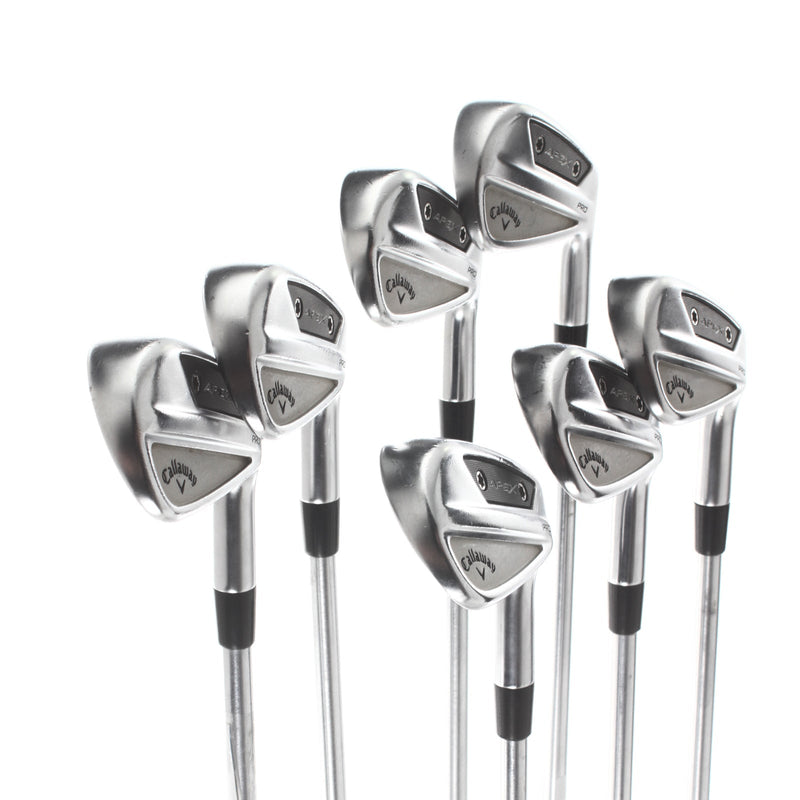 Callaway Apex Pro 24 Steel Mens Right Hand Irons 4-PW Stiff - Project X IO 6.0 110g