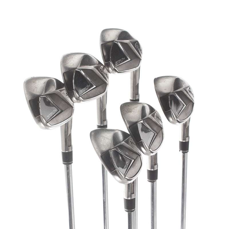 TaylorMade Stealth Steel Mens Right Hand Irons 5-PW Stiff - KBS Max MT 85