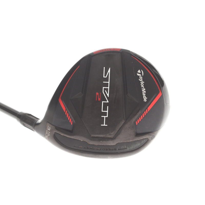 TaylorMade Stealth 2 Graphite Mens Right Hand Fairway 3 wood HL 16.5* Stiff - Ventus Red TR 6-S