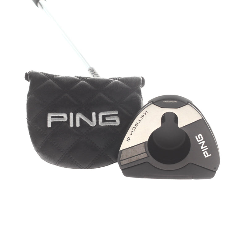 Ping Ketsch G 2024 Mens Right Hand Putter Black Dot 34" Mallet - Ping