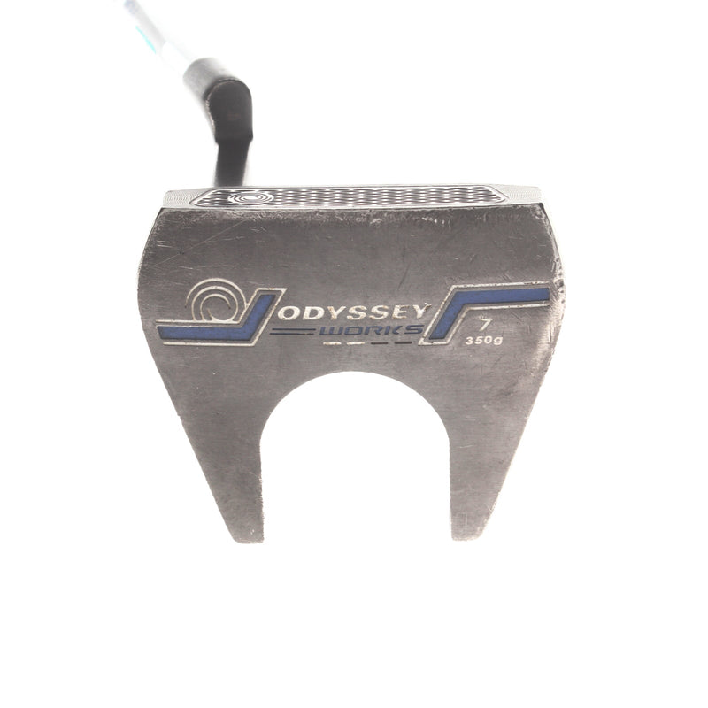 Odyssey Works 7 Mens Left Hand Putter 33" Mallet Odyssey - Super Stroke Slim 3.0