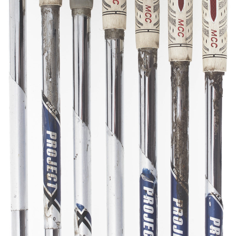 Ping i20 Steel Mens Right Hand Irons 4-PW Yellow Dot 1.5* Upright Stiff - Project X 6.0