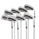 Ping G410 Steel Mens Right Hand Irons 4-UW Black Dot Regular - Ping AWT 2.0