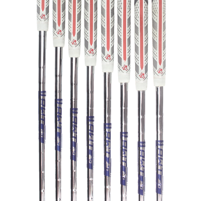 Ping G410 Steel Mens Right Hand Irons 4-UW Black Dot Regular - Ping AWT 2.0