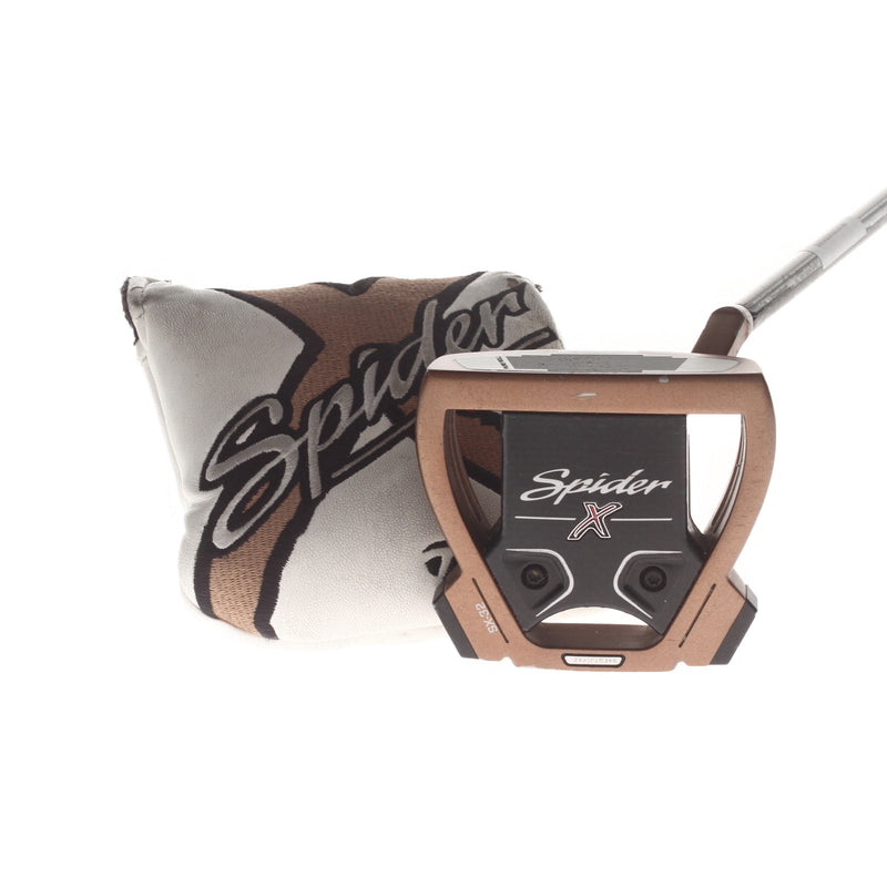 TaylorMade Spider X Mens Right Hand Putter 33" Mallet KBS CT Tour Putter - Lamkin Deep Etched