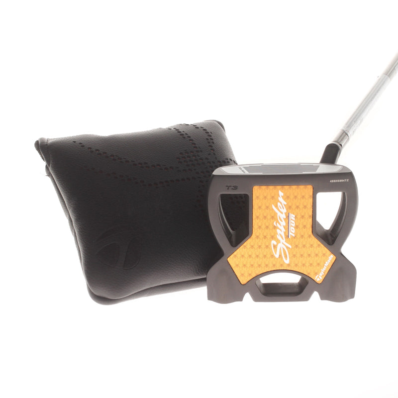 TaylorMade Spider Tour Black 2025 Mens Right Hand Putter 35" Mallet KBS - Super Stroke Pistol 1.0
