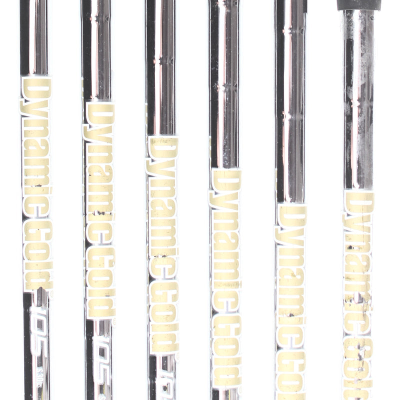 Mizuno JPX 921 Hot Metal Pro Steel Mens Right Hand Irons 5-PW Stiff - Dynamic Gold 105 S300