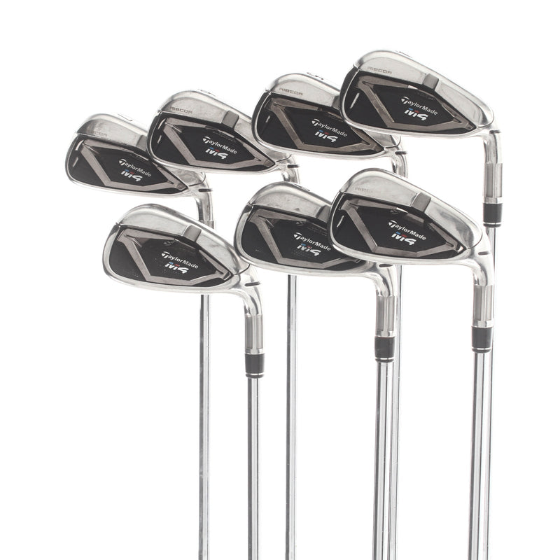 TaylorMade M4 Steel Mens Right Hand Irons 4-PW Stiff - KBS MAX 85
