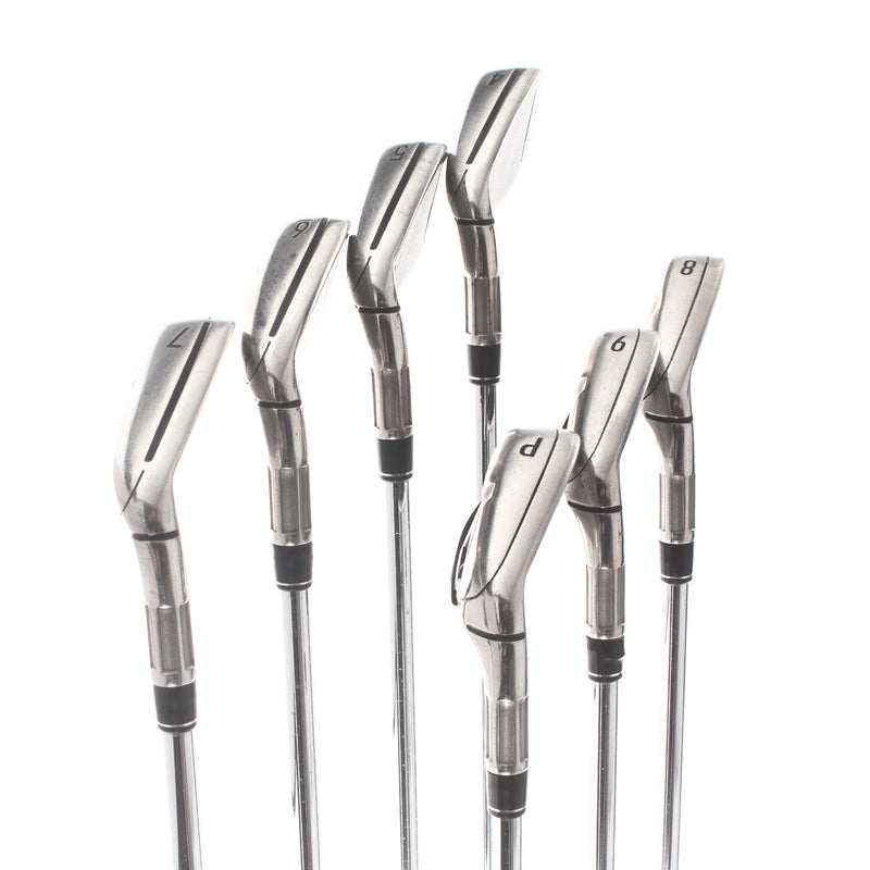 TaylorMade M4 Steel Mens Right Hand Irons 4-PW Stiff - KBS MAX 85