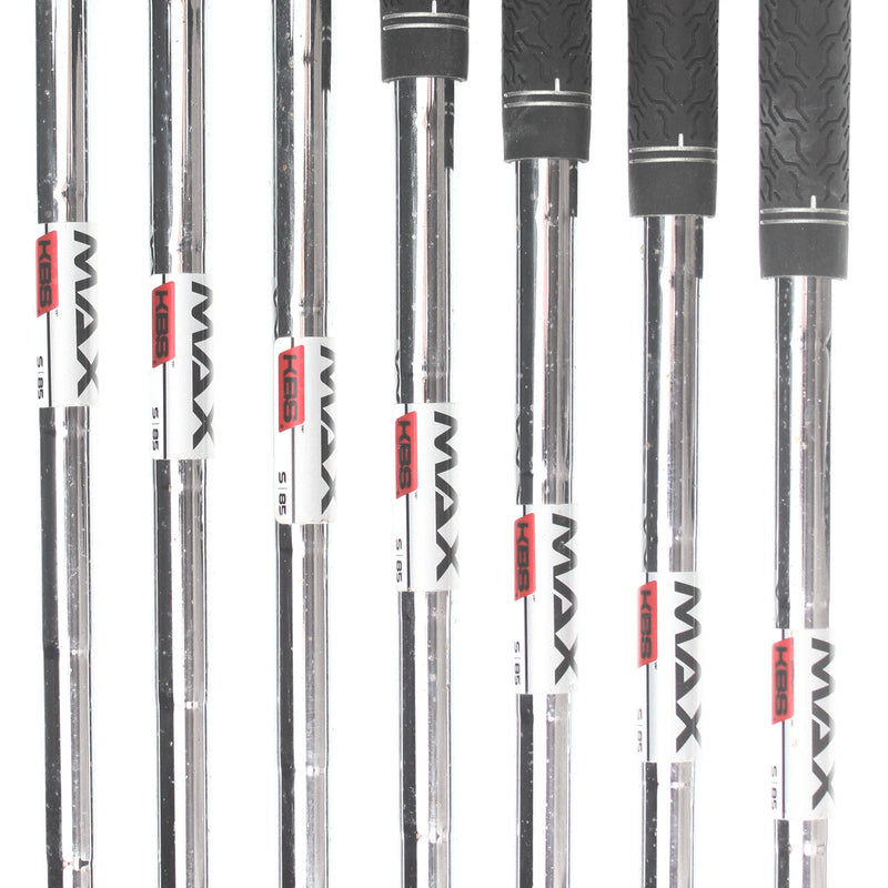 TaylorMade M4 Steel Mens Right Hand Irons 4-PW Stiff - KBS MAX 85