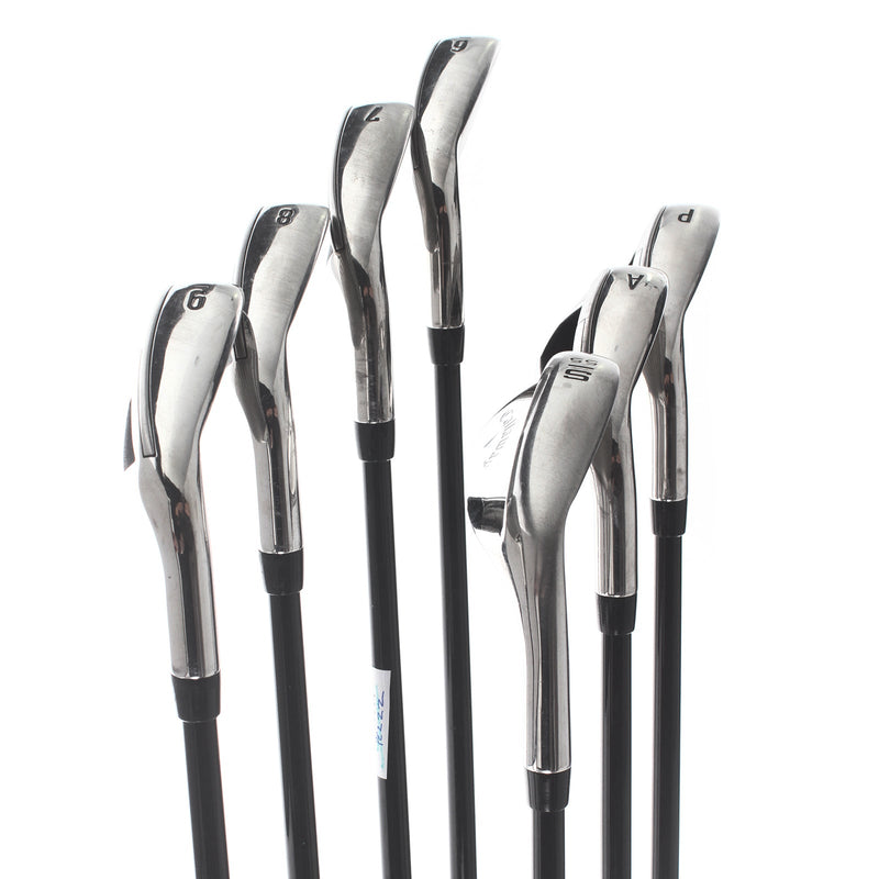 Callaway XR Graphite Mens Right Hand Irons 6-AW+SW Regular - Callaway 70