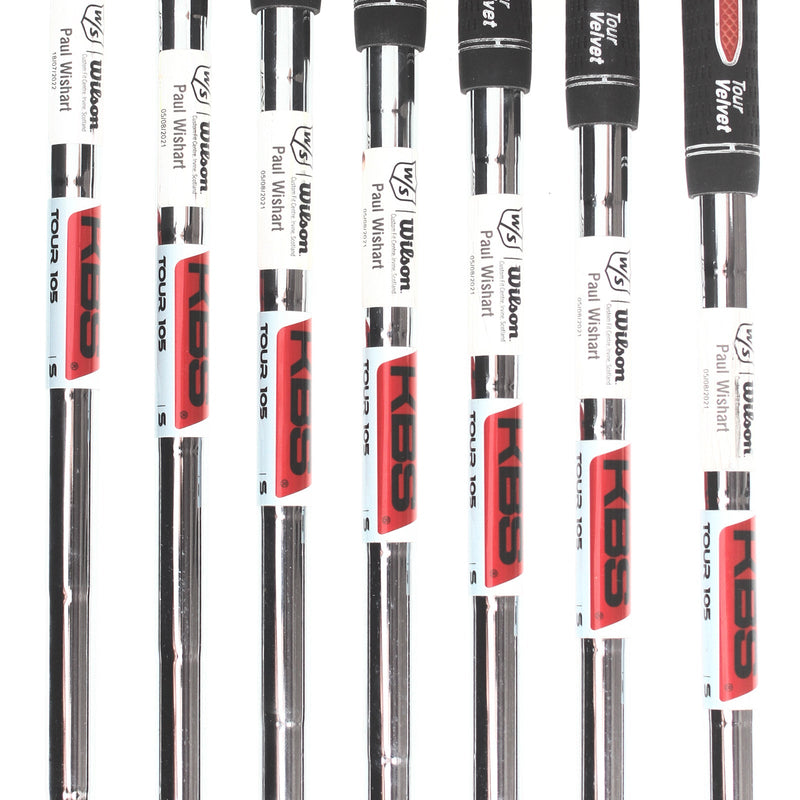 Wilson Staff D9 Steel Mens Right Hand Irons 4-PW Stiff - KBS Tour 105