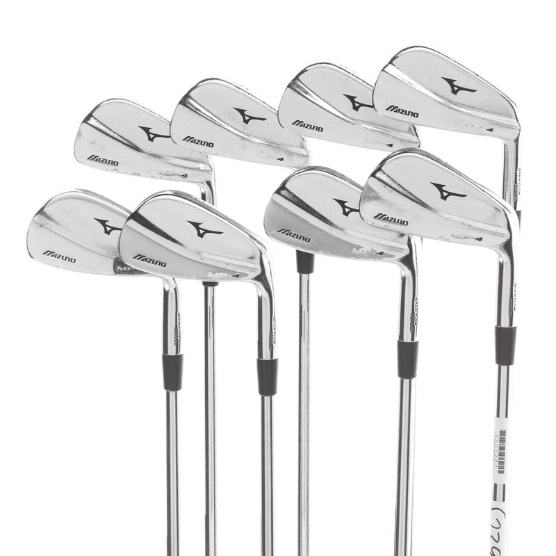 Mizuno MP-4 Steel Mens Right Hand Irons 3-PW Stiff - NSPro 1150GH