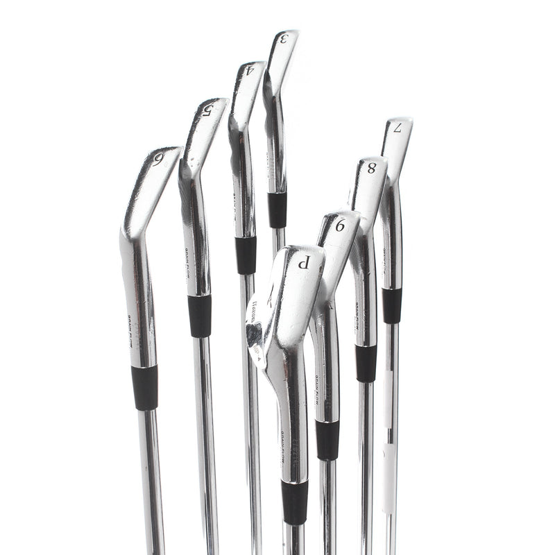 Mizuno MP-4 Steel Mens Right Hand Irons 3-PW Stiff - NSPro 1150GH