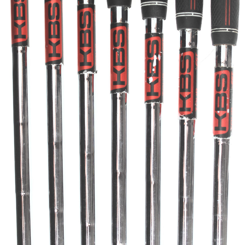 Mizuno MP-62 Steel Mens Right Hand Irons 4-PW Regular - KBS Tour