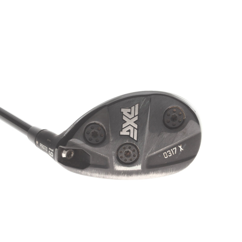 PXG 0317 X Prototype Graphite Mens Right Hand 3 Hybrid 19* Stiff - Hzrdus Smoke Black RDX 6.0 80g