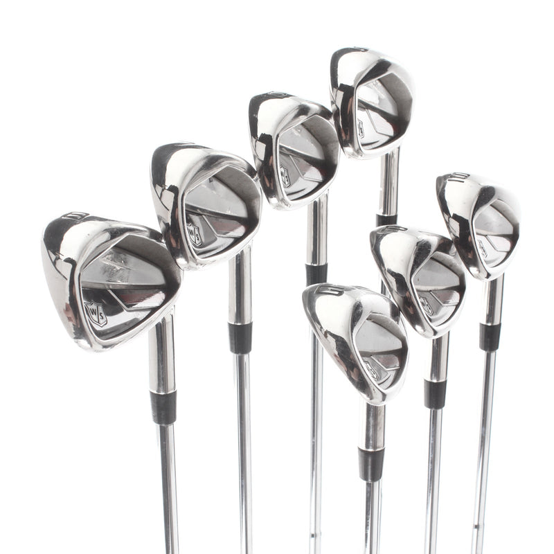 Wilson Dynapower Steel Mens Right Hand Irons 5-GW Stiff - Dynamic Gold MID 115 S300