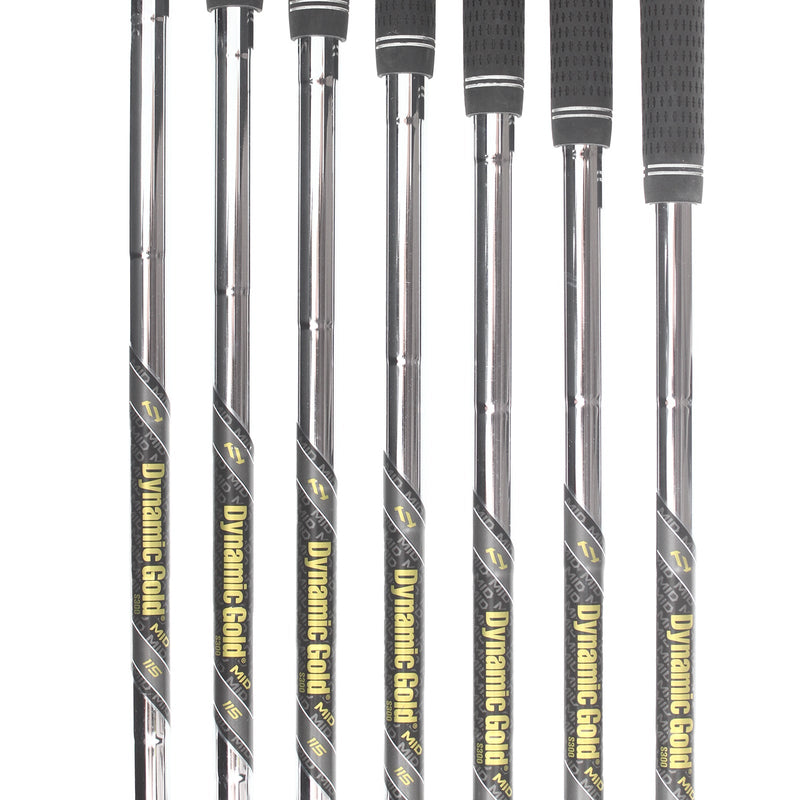 Wilson Dynapower Steel Mens Right Hand Irons 5-GW Stiff - Dynamic Gold MID 115 S300