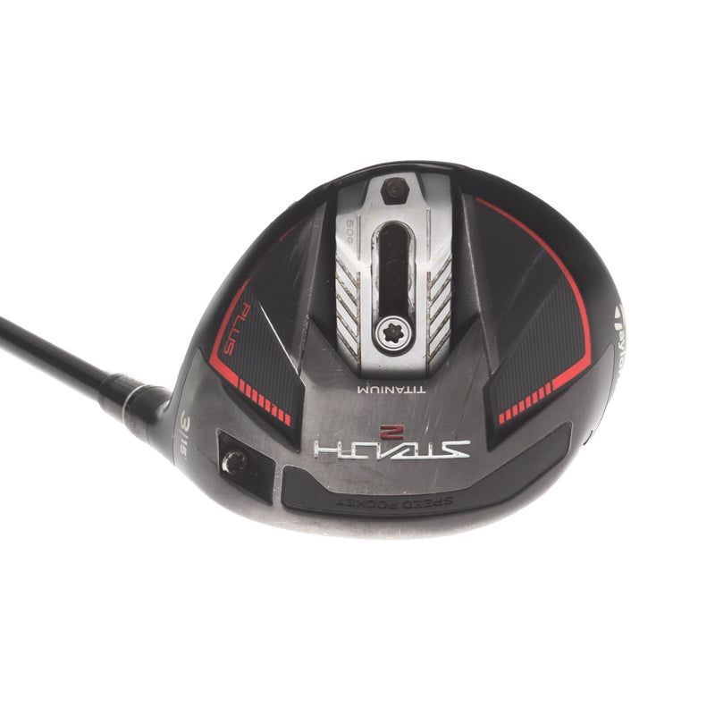 TaylorMade Stealth 2 Plus Graphite Mens Right Hand Fairway 3 Wood 15* Stiff - HZRDUS Silver 6.0 70g