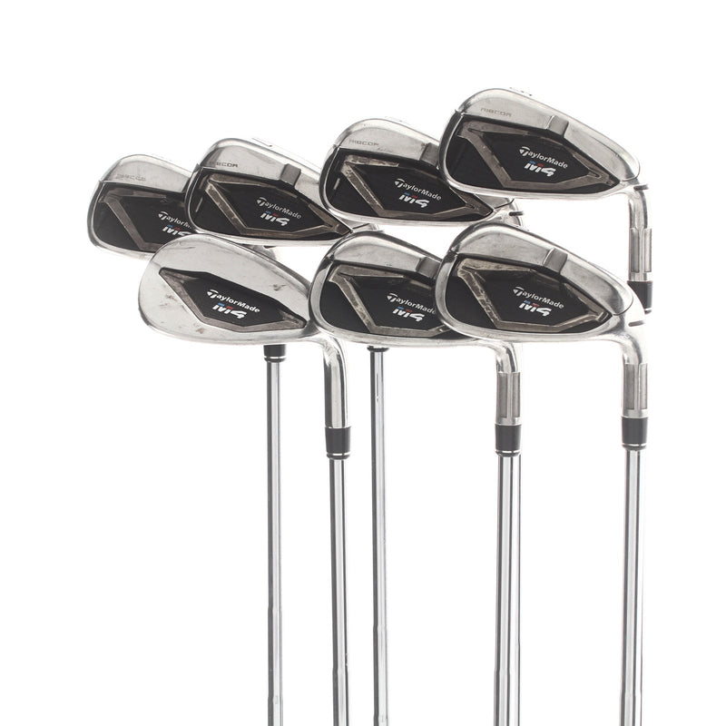 TaylorMade M4 Steel Mens Right Hand Irons 5-SW Extra Stiff - Dynamic Gold X100