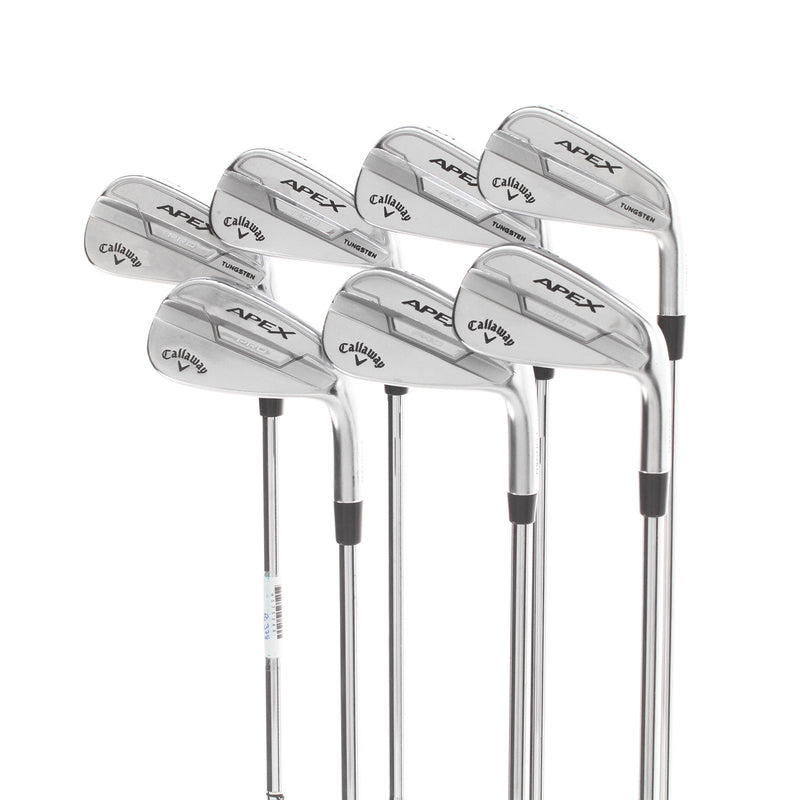 Callaway Apex Pro 21 Steel Mens Right Hand Irons 4-PW Stiff - True Temper Elevate ETS 115