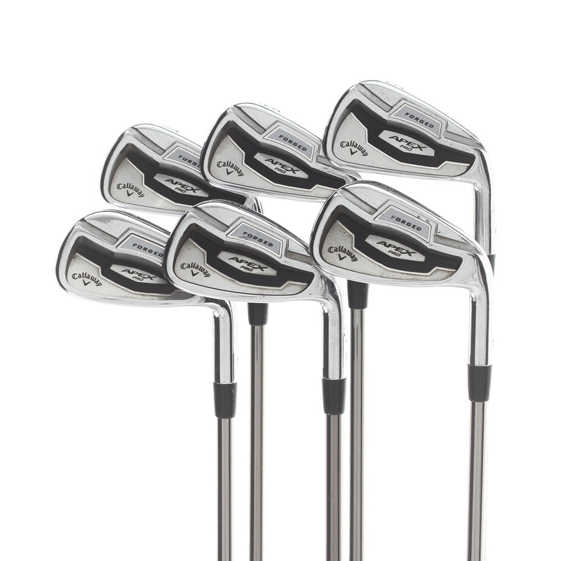 Callaway Apex Pro 16 Graphite Mens Right Hand Irons 5-PW Regular - Recoil ESX 460 F3