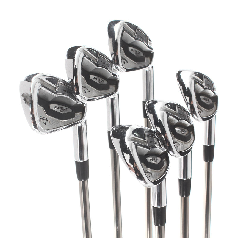 Callaway Apex Pro 16 Graphite Mens Right Hand Irons 5-PW Regular - Recoil ESX 460 F3