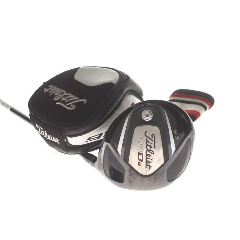 Titleist 910 D2 Graphite Mens Right Hand Driver 9.5* Stiff - Tour AD YSQ 65g