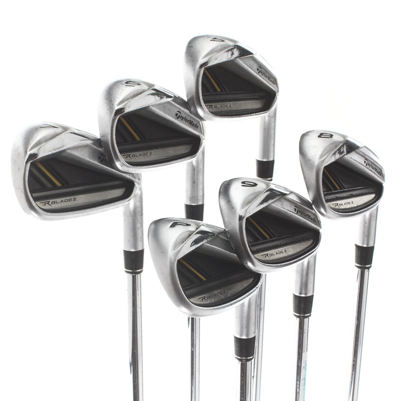 TaylorMade RocketBladez Steel Mens Right Hand Irons 5-PW Regular - Rocketfuel 85g