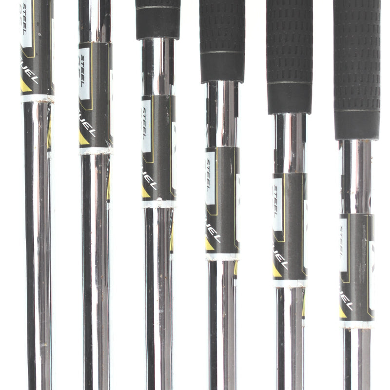 TaylorMade RocketBladez Steel Mens Right Hand Irons 5-PW Regular - Rocketfuel 85g