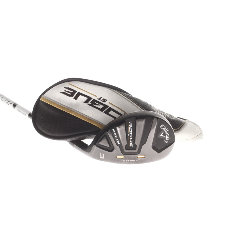 Callaway Rogue ST Max OS Graphite Mens Right Hand 3 Hybrid 19* Regular - Tensei AV Blue Series 65
