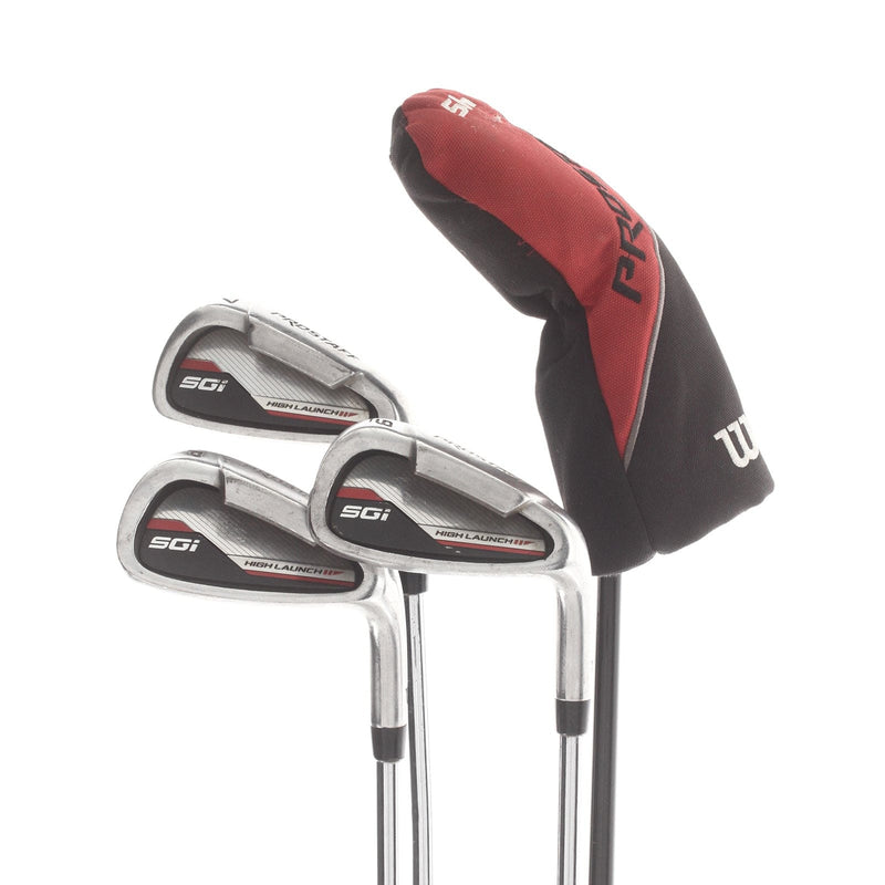 Wilson Prostaff Steel/Graphite Mens Right Hand Irons 5-PW Regular -