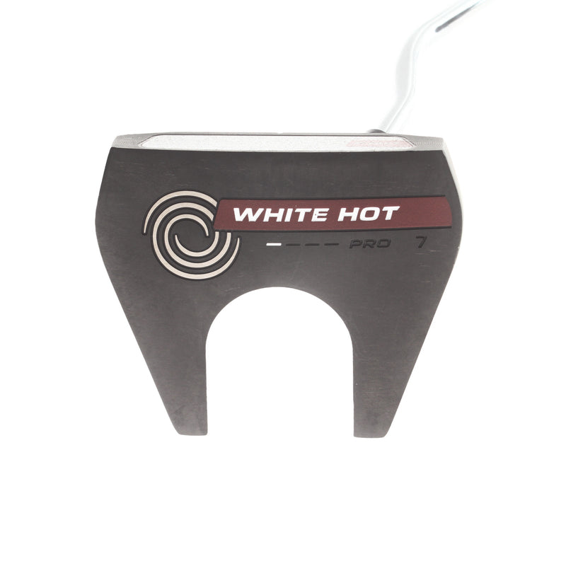 Odyssey White Hot Pro 7 Mens Right Hand Putter 34" Mallet Odyssey - Winn AVS Pistol