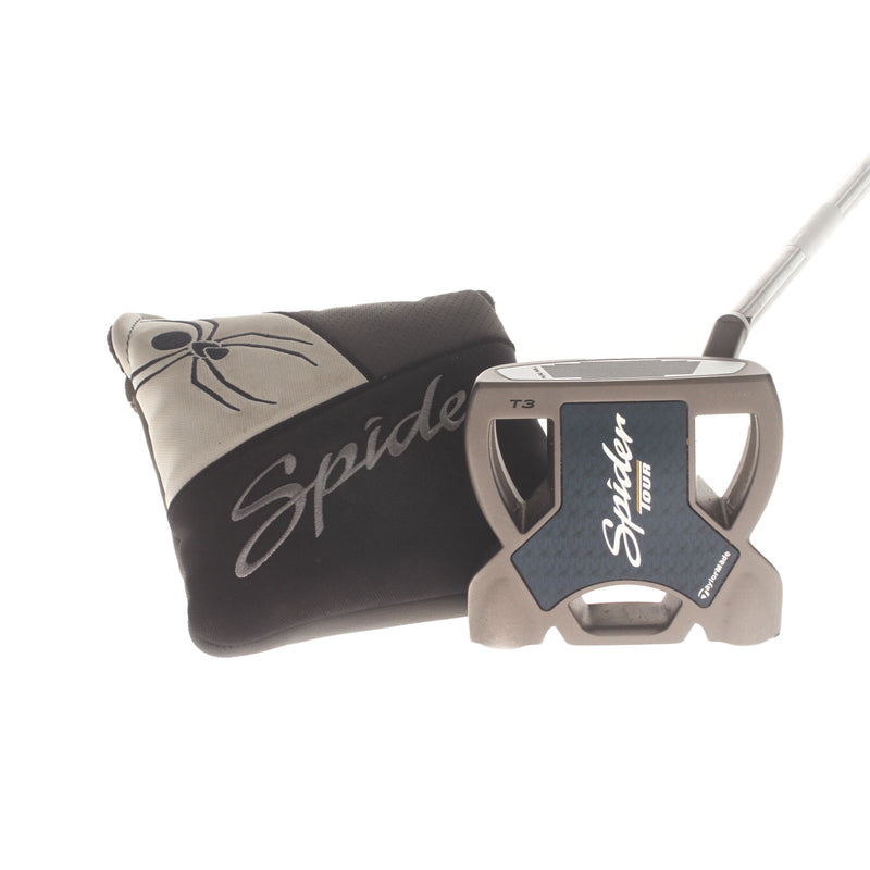 TaylorMade Spider Tour T3 Mens Right Hand Putter 34" Mallet KBS - Super Stroke Pistol 1.0