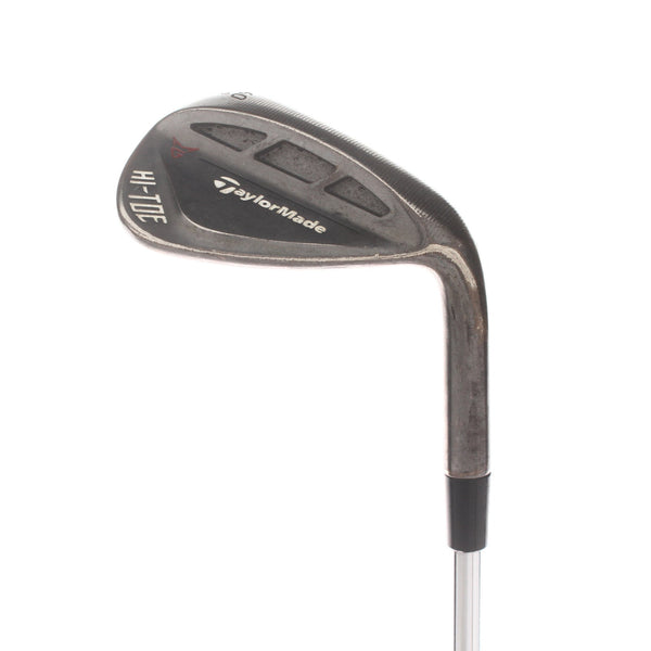 TaylorMade HI-TOE Raw Steel Mens Right Hand Lob Wedge 60* 10 Bounce Wedge - KBS HI-REV 2.0 115