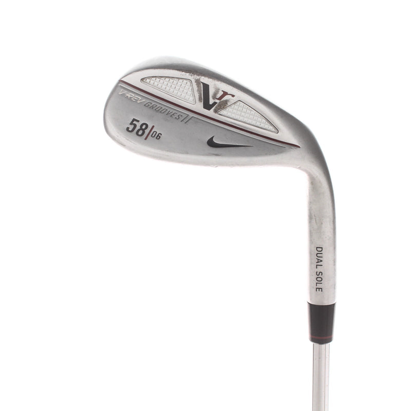 Nike VR V-REV Steel Mens Right Hand Lob Wedge 58* 6 Bounce Stiff - Dynamic Gold S200