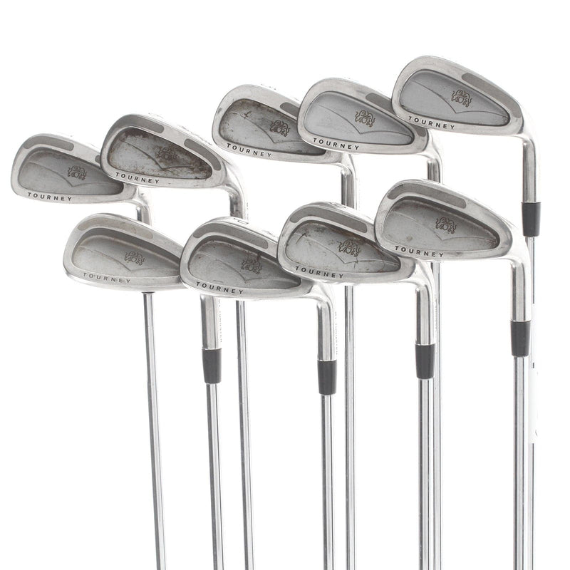 MacGregor Tourney Steel Mens Right Hand Irons 3-SW Stiff - True Temper Superlite