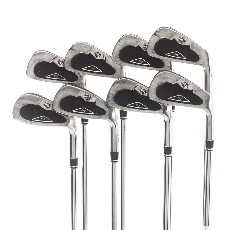 Wilson Pi7 Steel Mens Right Hand Irons 3-PW Regular - Dynamic Gold R300