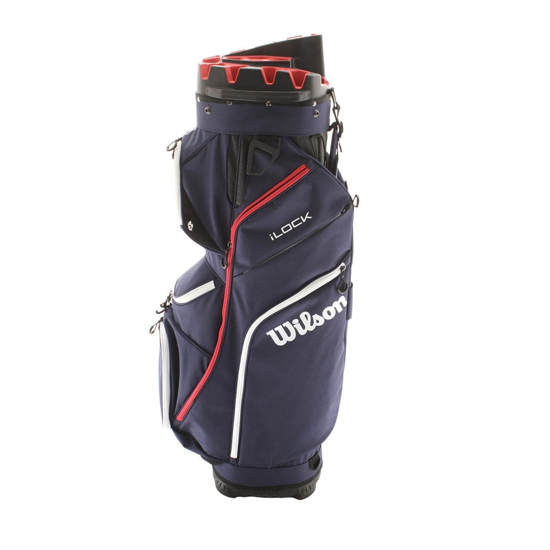 Wilson iLock Cart Bag - Navy/Red/White