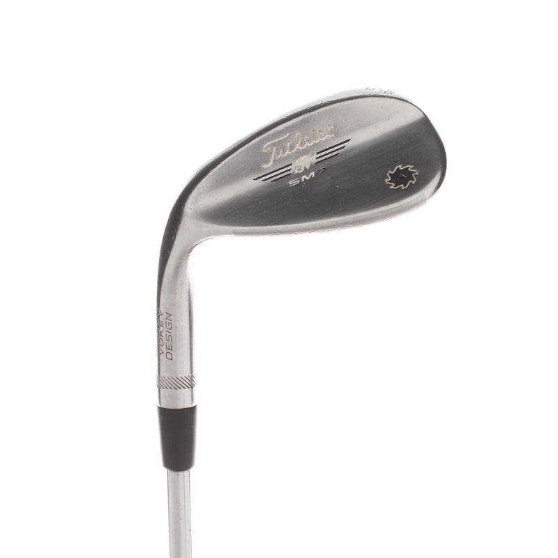 Titleist SM7 Steel Mens Left Hand Sand Wedge 56* 8 Bounce M Grind Wedge - BV SM7